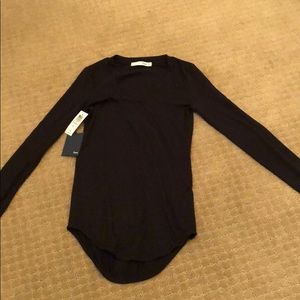 Never worn before long sleeve black T-shirt